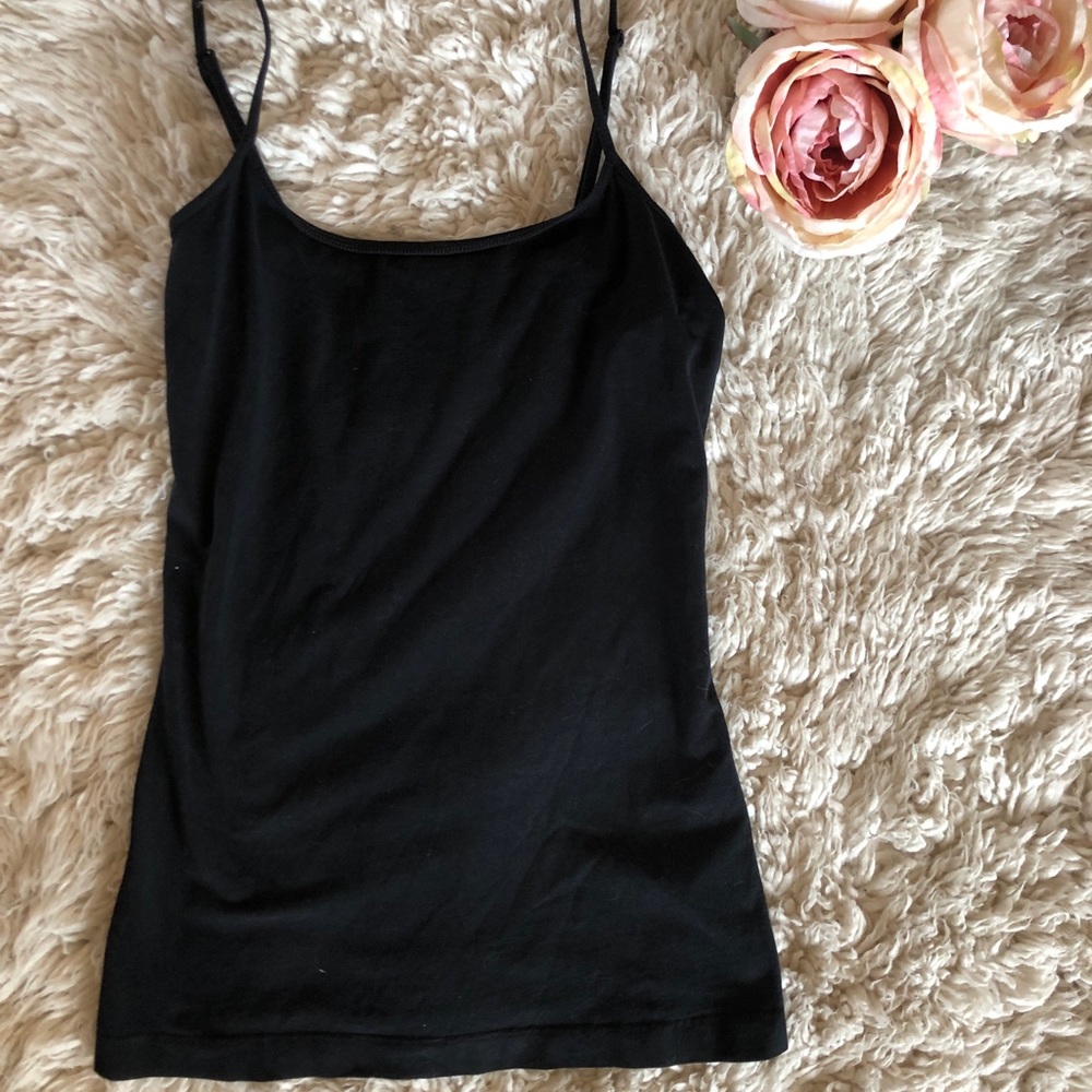 Basic black cami